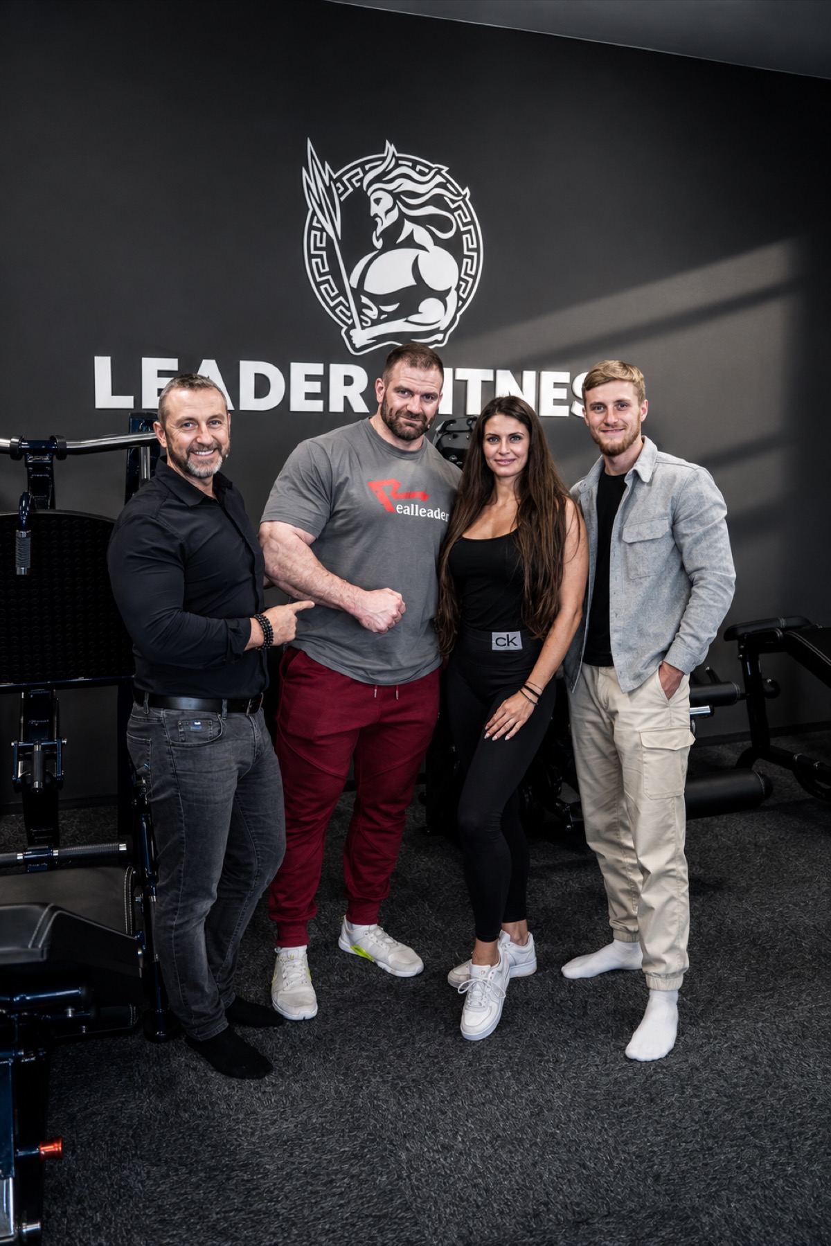 Trénink v Leader Fitness 32