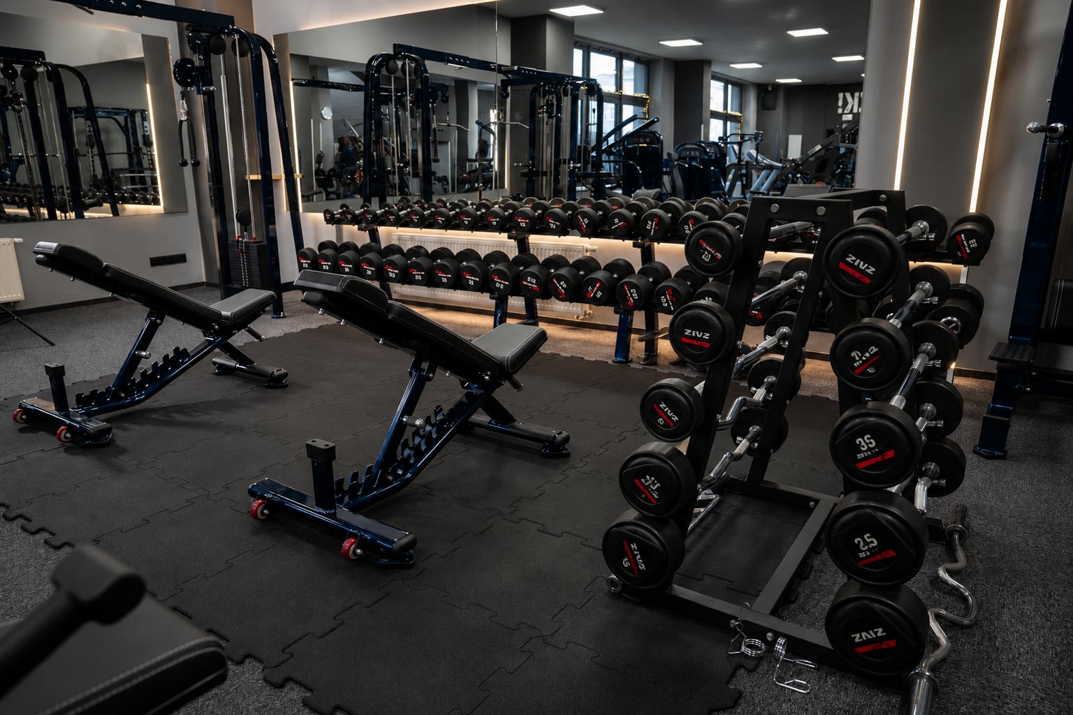 Vybavení a zázemí Leader Fitness 2