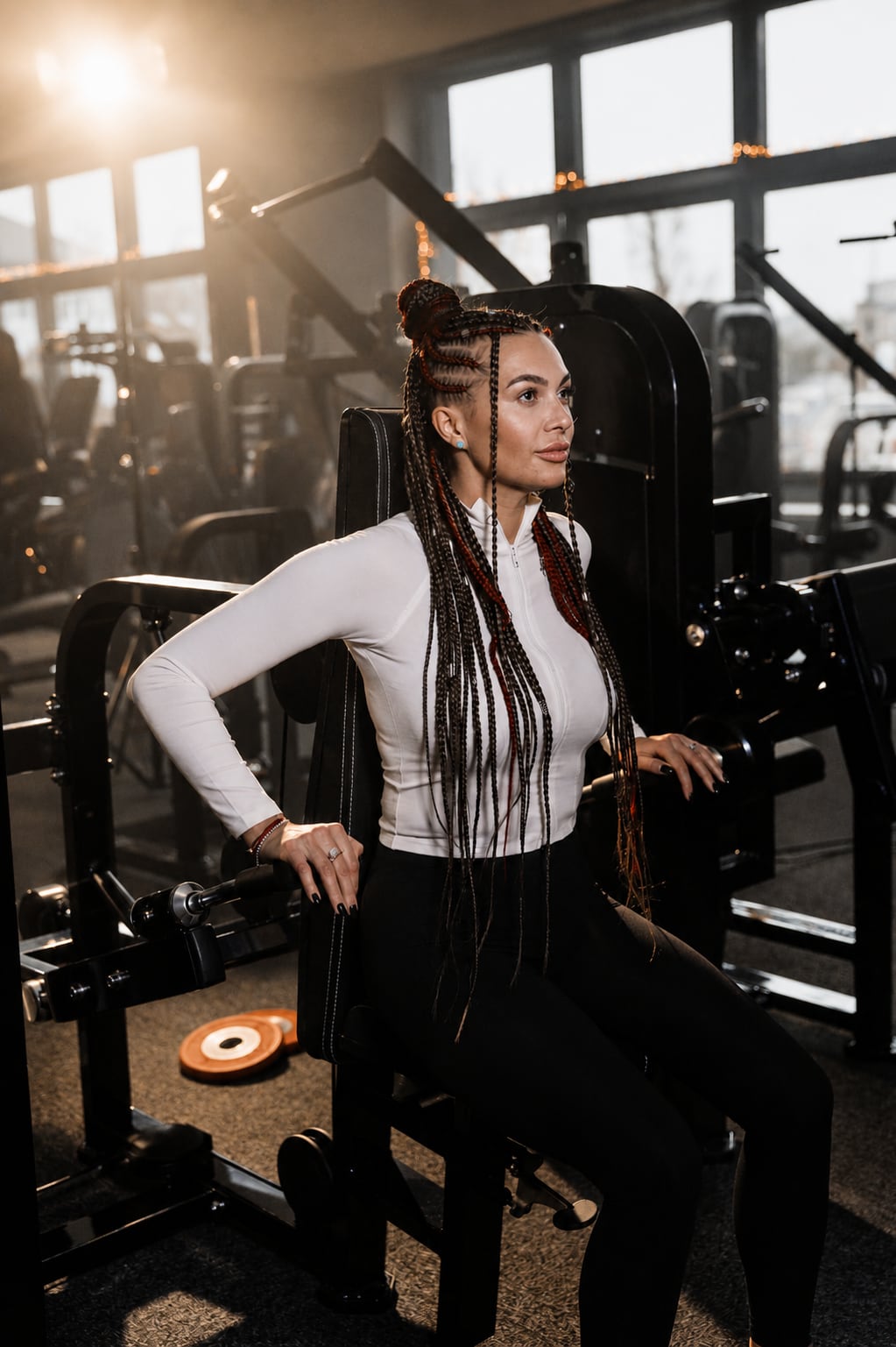 Trénink v Leader Fitness 11