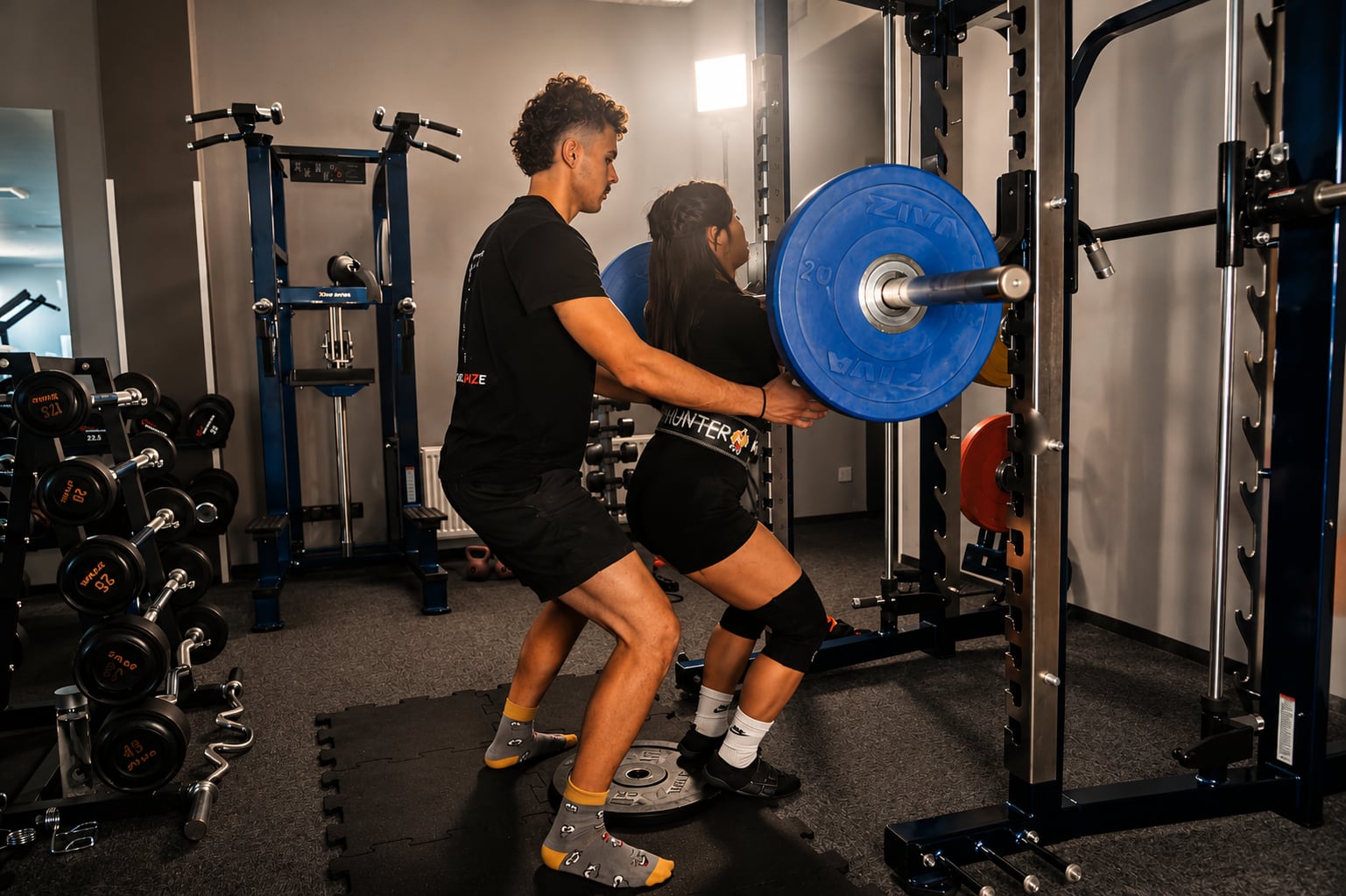 Trénink v Leader Fitness 21
