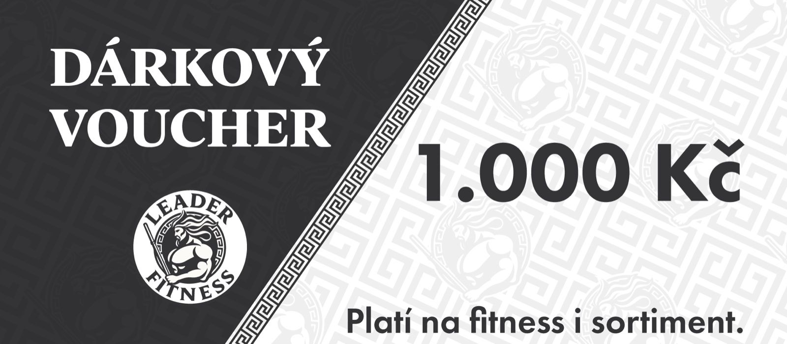 Dárkový voucher Leader Fitness